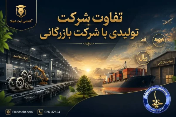 تفاونت شرکت تولیدی و شرکت بازرگانی