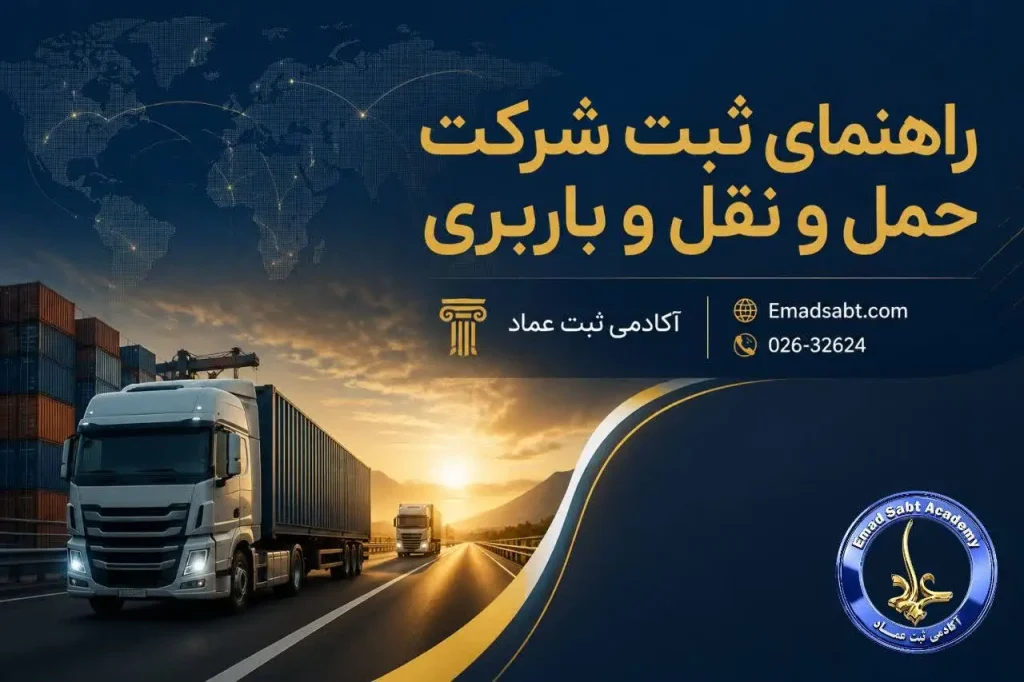 راهنمای ثبت شرکت حمل و نقل و باربری
