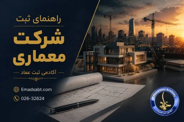 راهنمای ثبت شرکت معماری